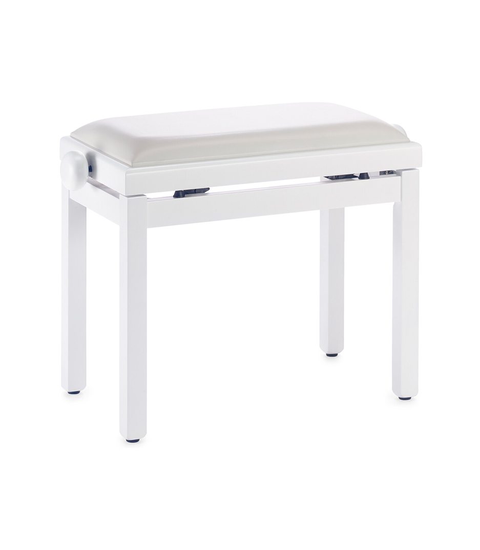 Stagg White Piano Bench